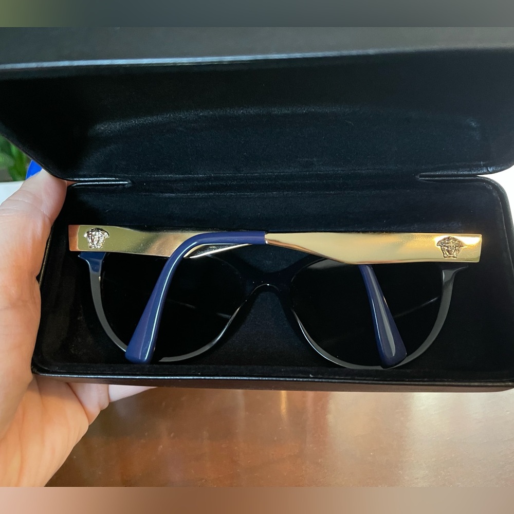 EUC Versace - Polarized Cat Eye Sunglasses - Picture 8 of 14